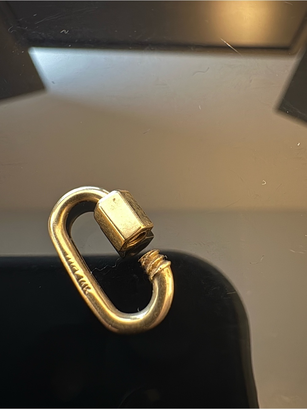 14k Solid Yellow Gold Marla Aaron Baby Lock
